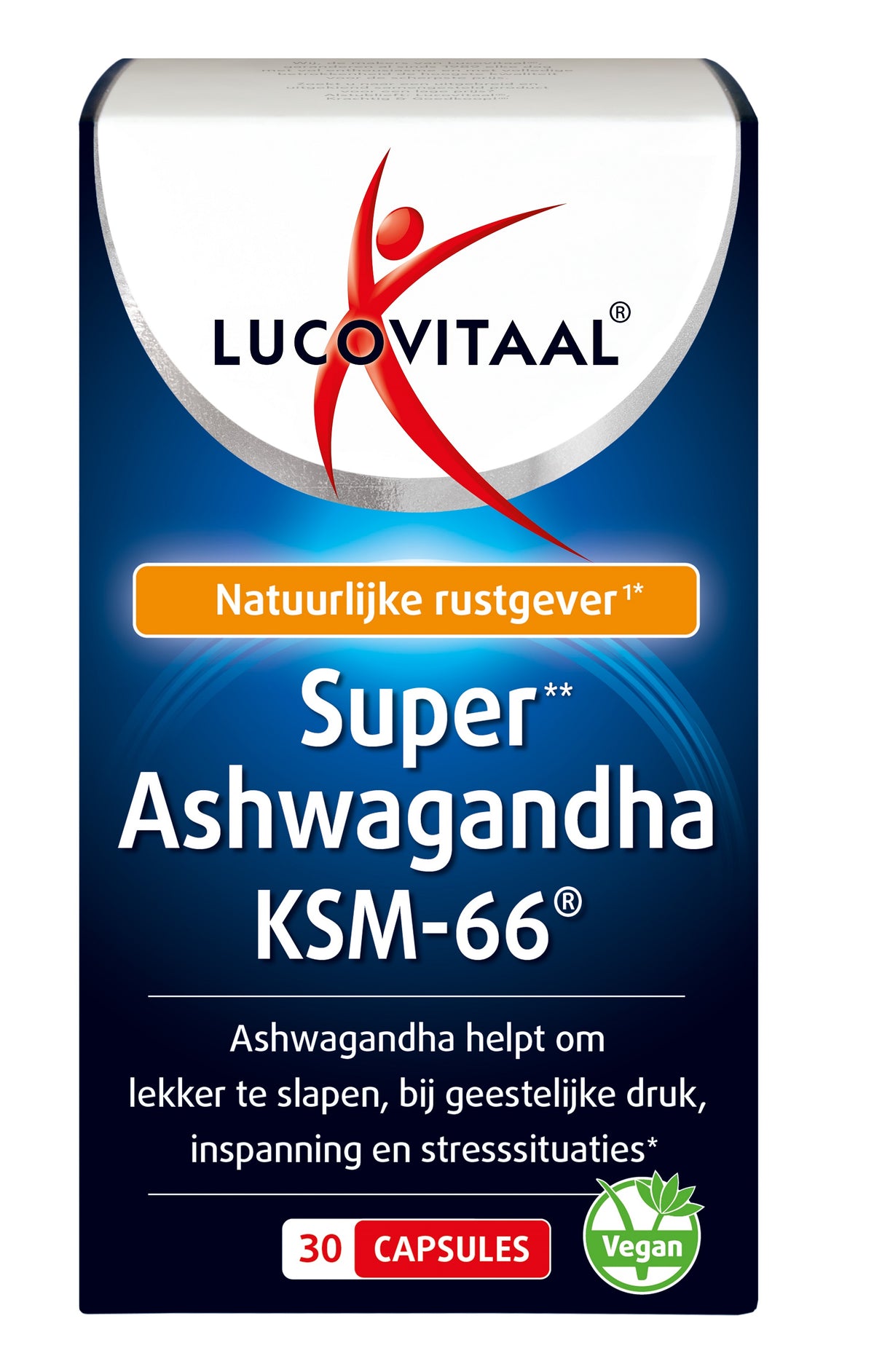 Lucovitaal Ashwagandha KSM-66 30.00 Capsules