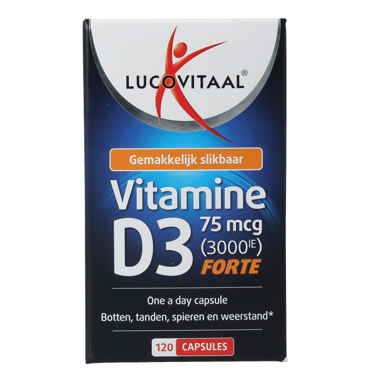 Lucovitaal Vitamine D3 75mcg 120.00 Capsules