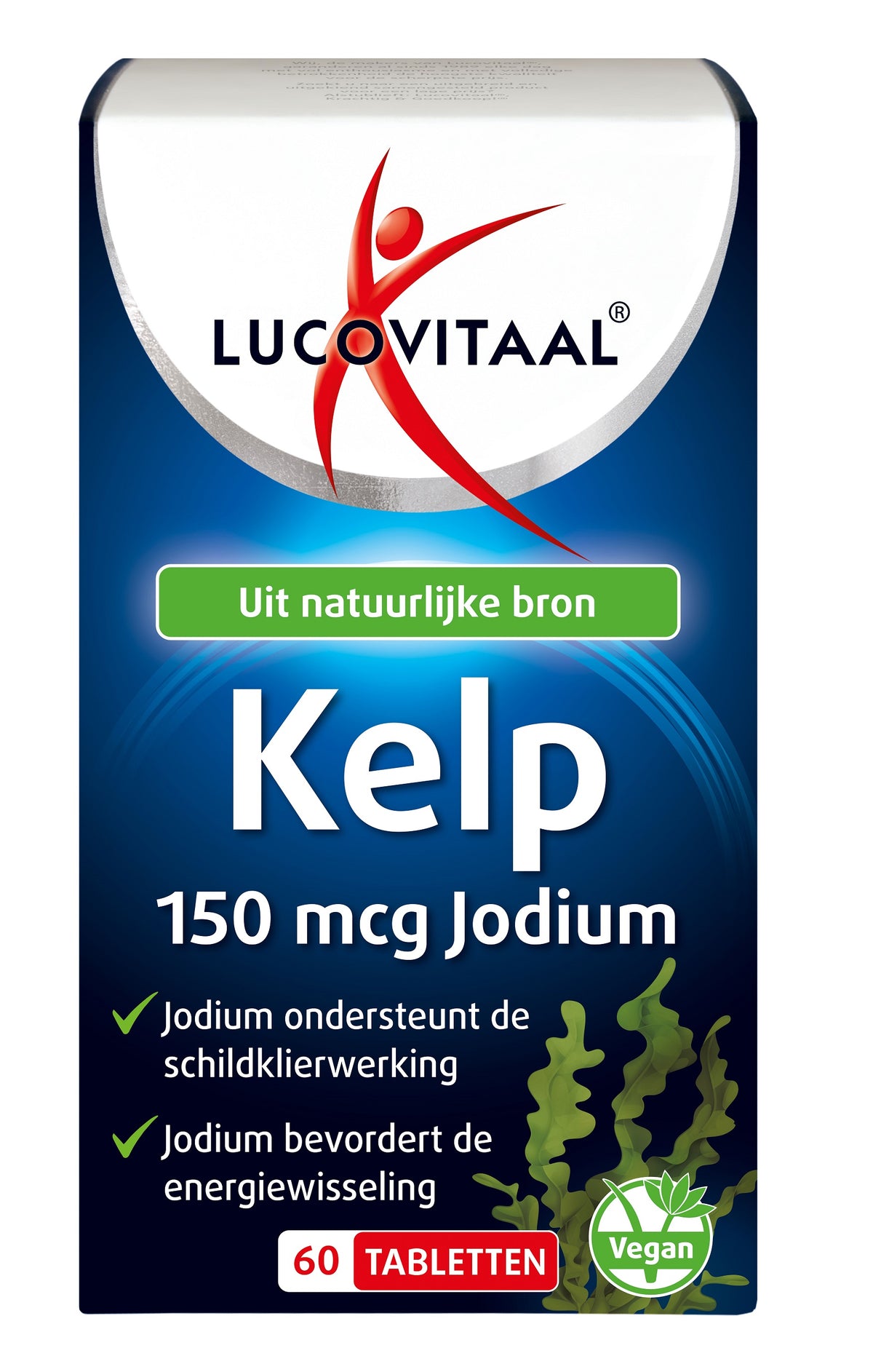 Lucovitaal Kelp 150mcg jodium 60.00 Tabletten