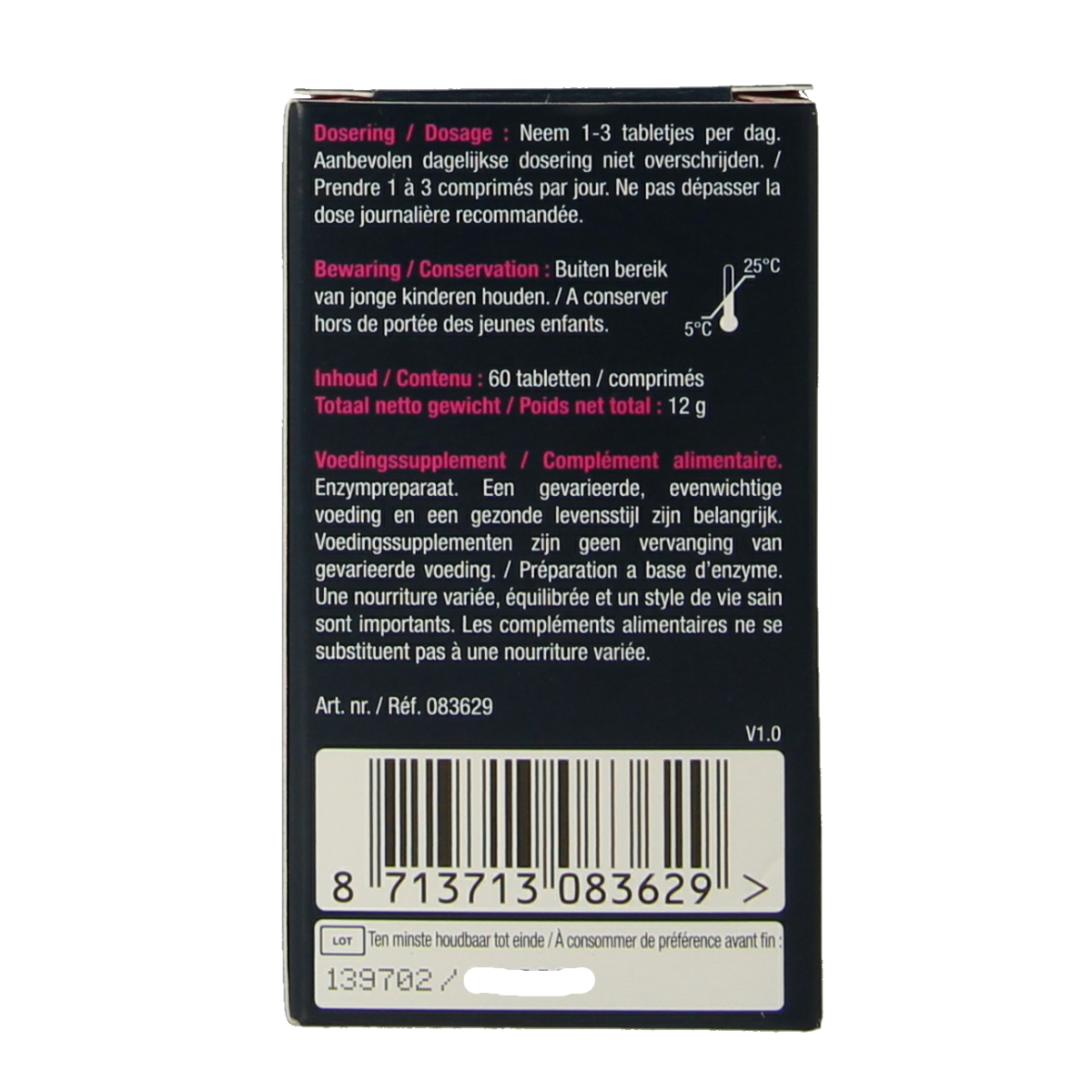 Lucovitaal Lactase 7000 FCC 60.00 Tabletten
