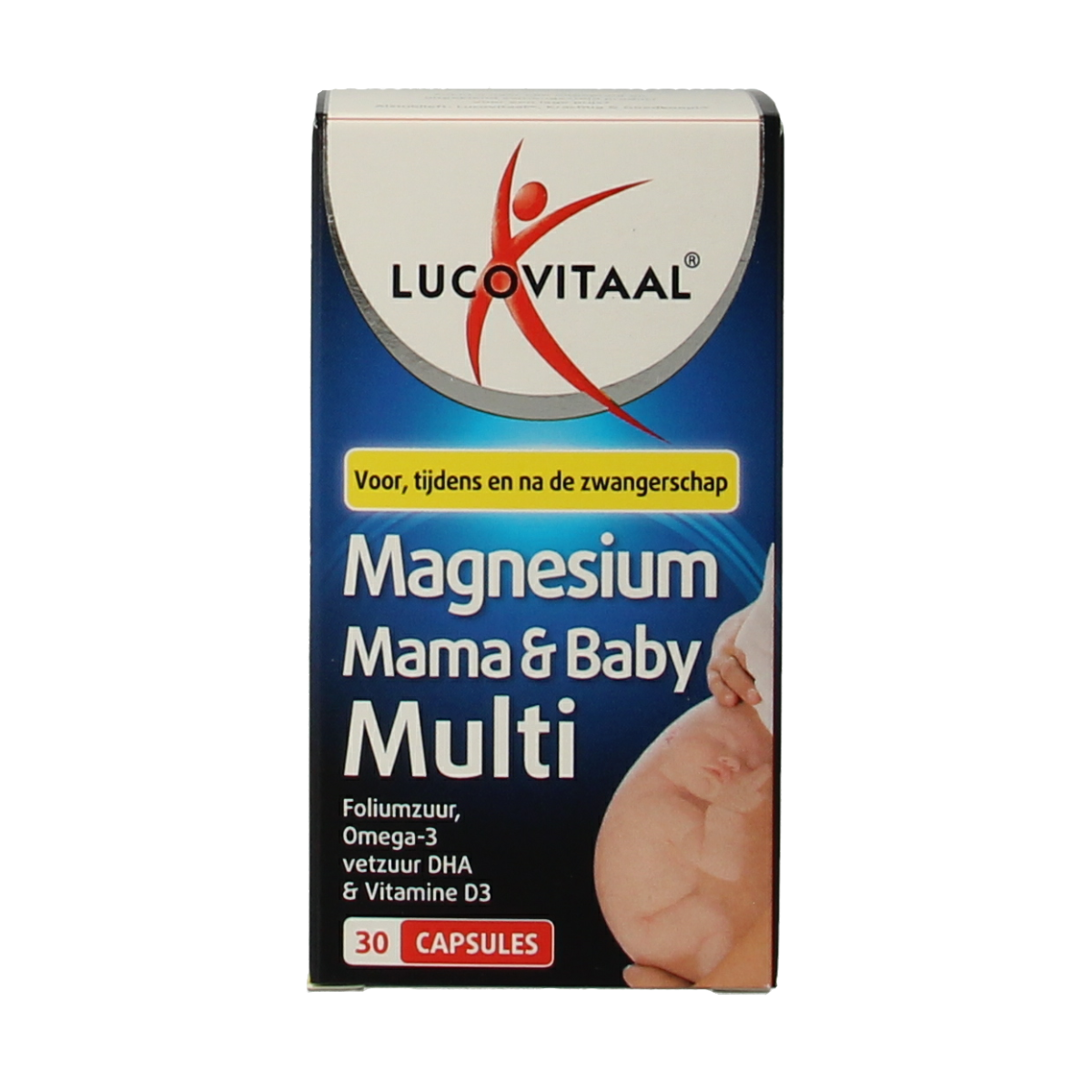 Lucovitaal Magnesium mama & baby multi 30.00 Capsules
