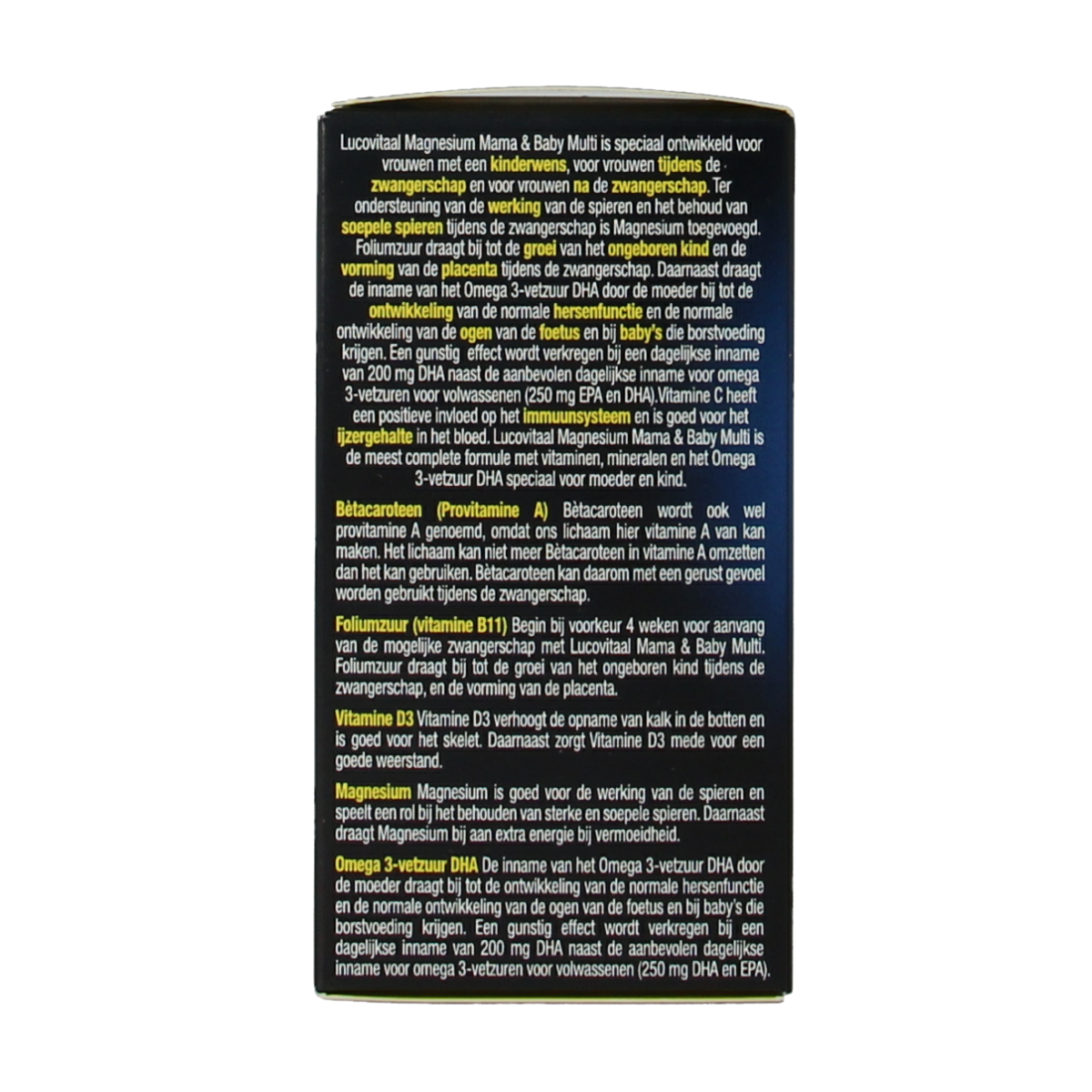 Lucovitaal Magnesium mama & baby multi 30.00 Capsules