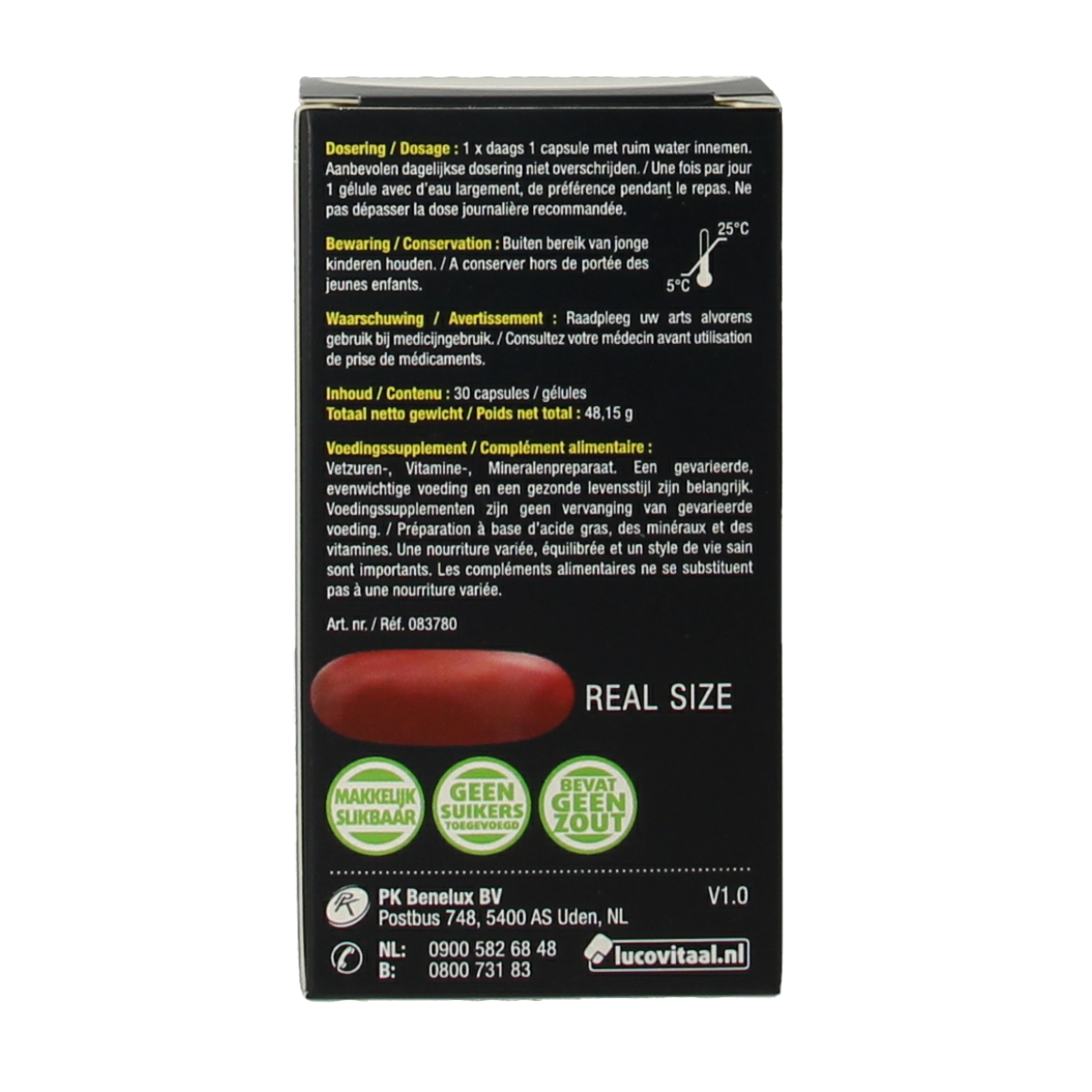 Lucovitaal Magnesium mama & baby multi 30.00 Capsules