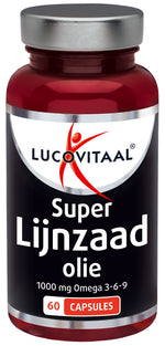Lucovitaal Lijnzaadolie 60.00 Capsules
