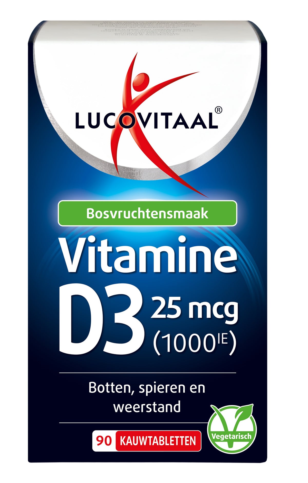 Lucovitaal Vitamine D3 25mcg 90.00 Kauwtabletten