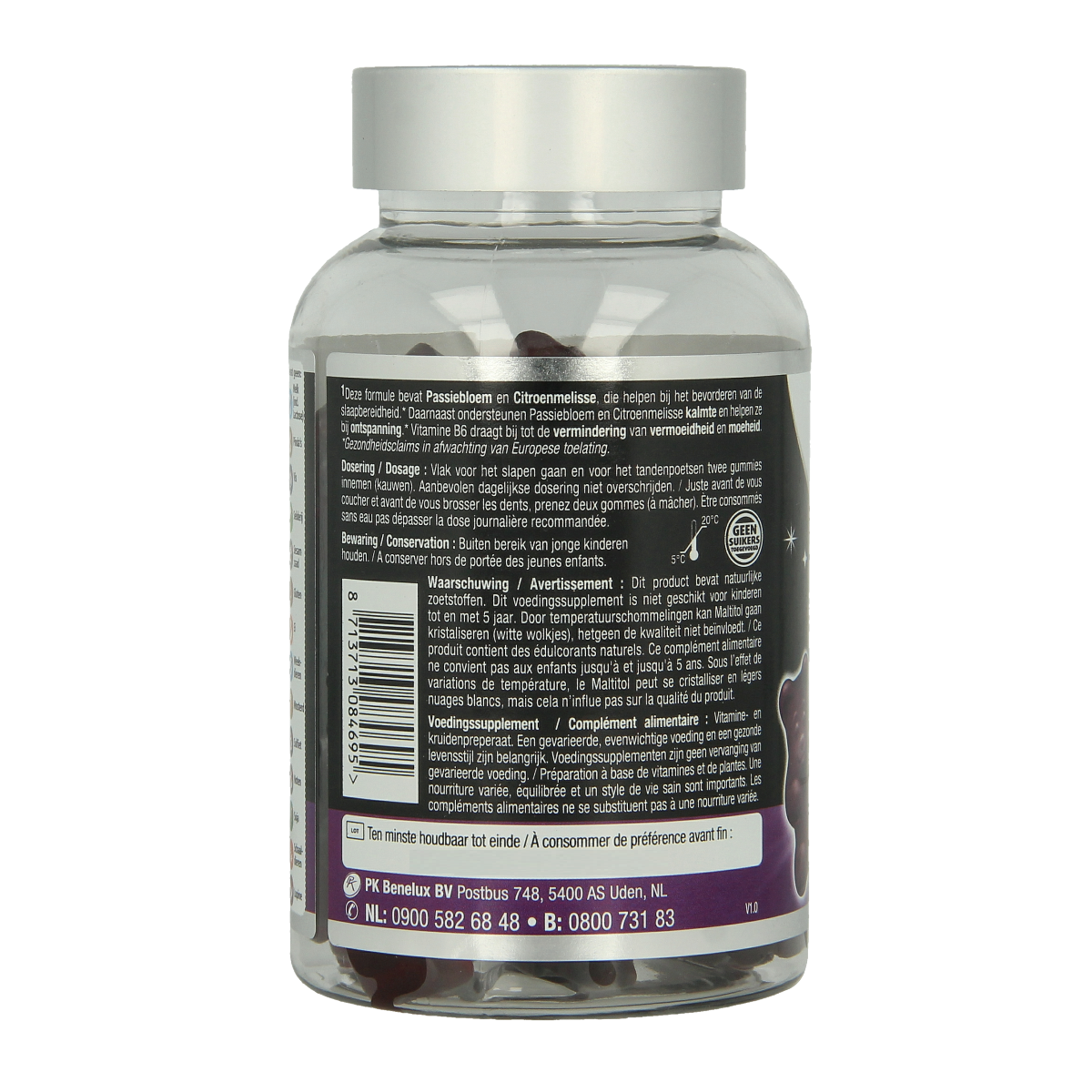 Lucovitaal Slaap gummies kids bosbes vega 60.00 Gummies
