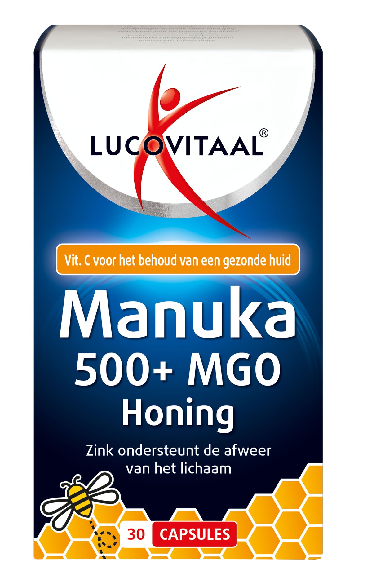 Lucovitaal Manuka honing zink capsules 30.00 Capsules