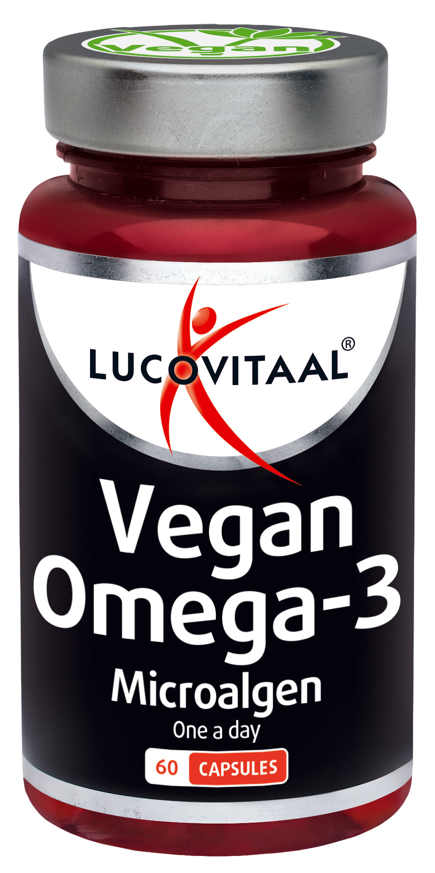 Lucovitaal Omega-3 microalgen vegan 60.00 Vegetarische capsules