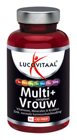 Lucovitaal Multi+ compleet vrouw 120.00 Tabletten