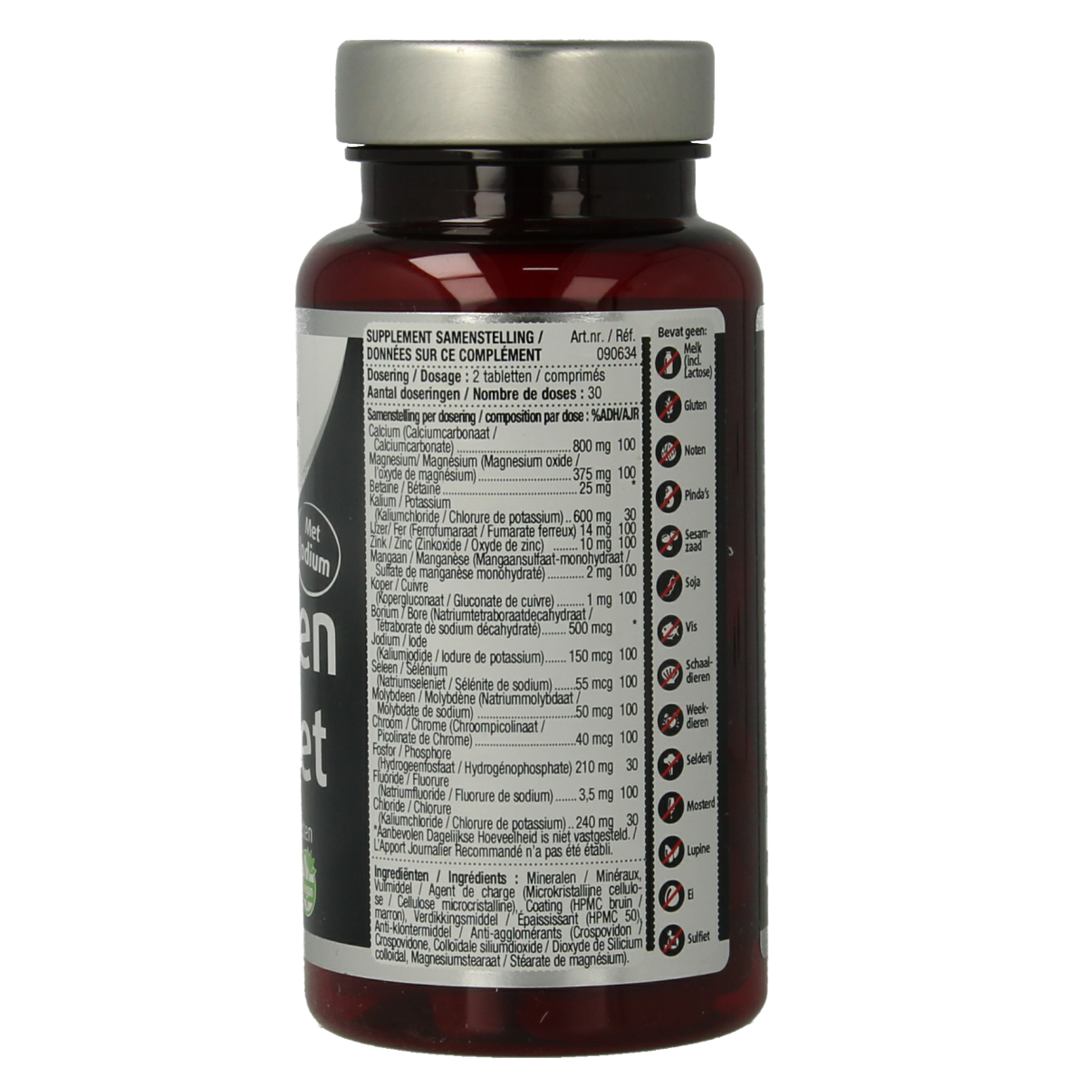 Lucovitaal Mineralen compleet 60.00 Tabletten