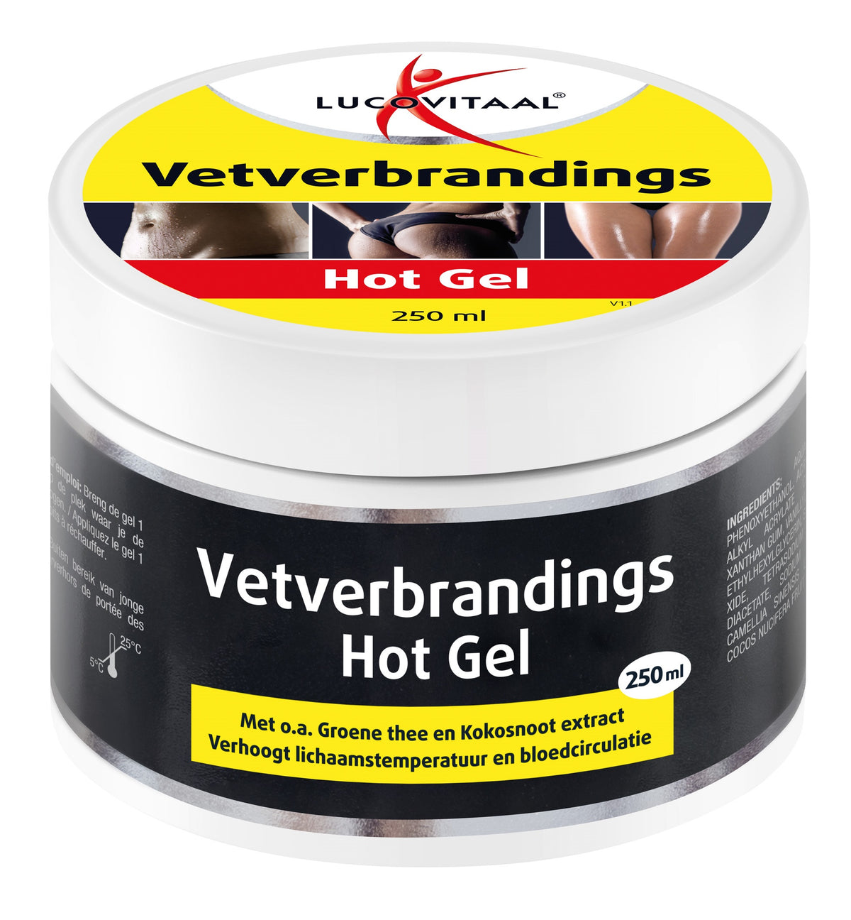 Lucovitaal Vetverbranding gel 250.00 Milliliter