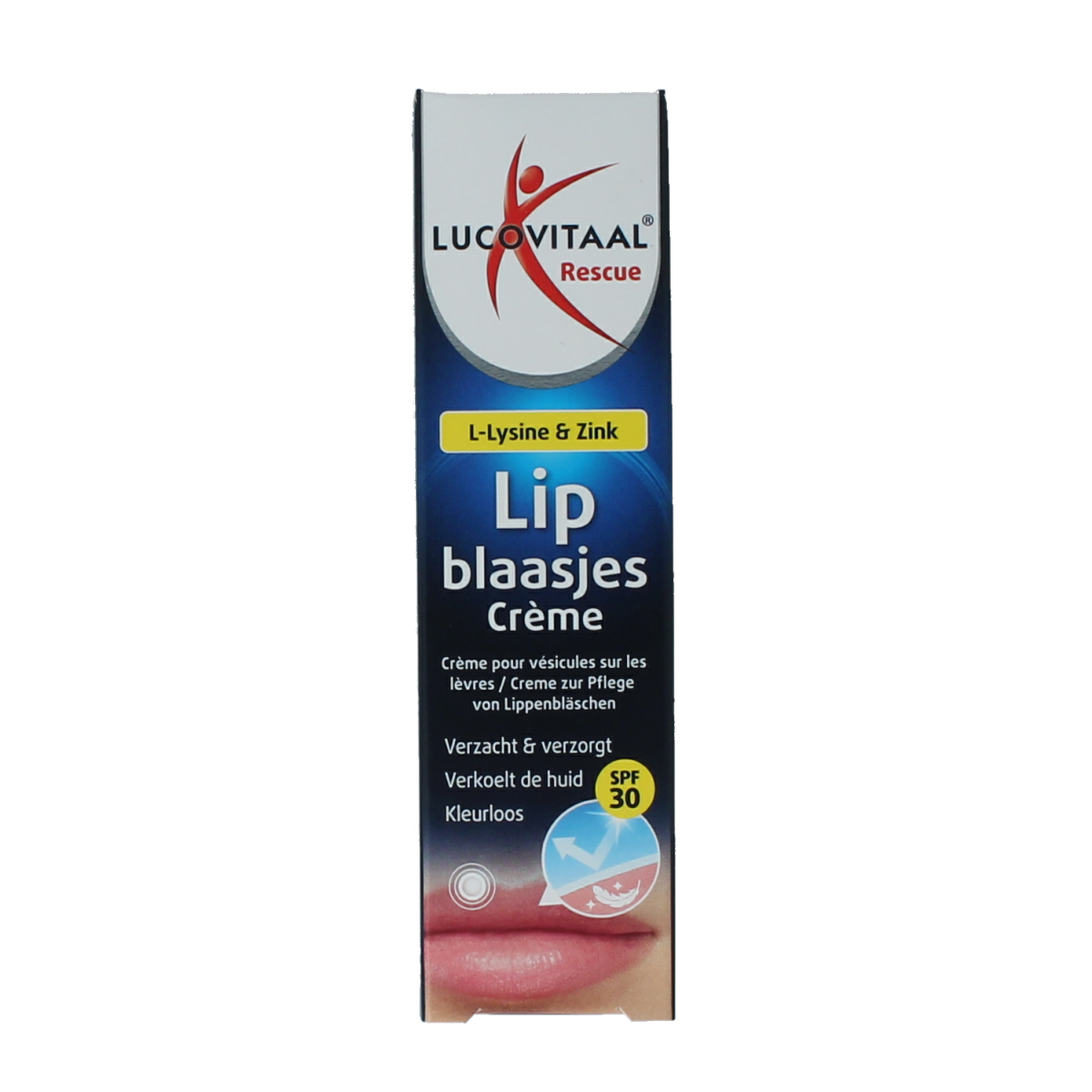 Lucovitaal Lipblaasjes rescue creme 7.00 Milliliter