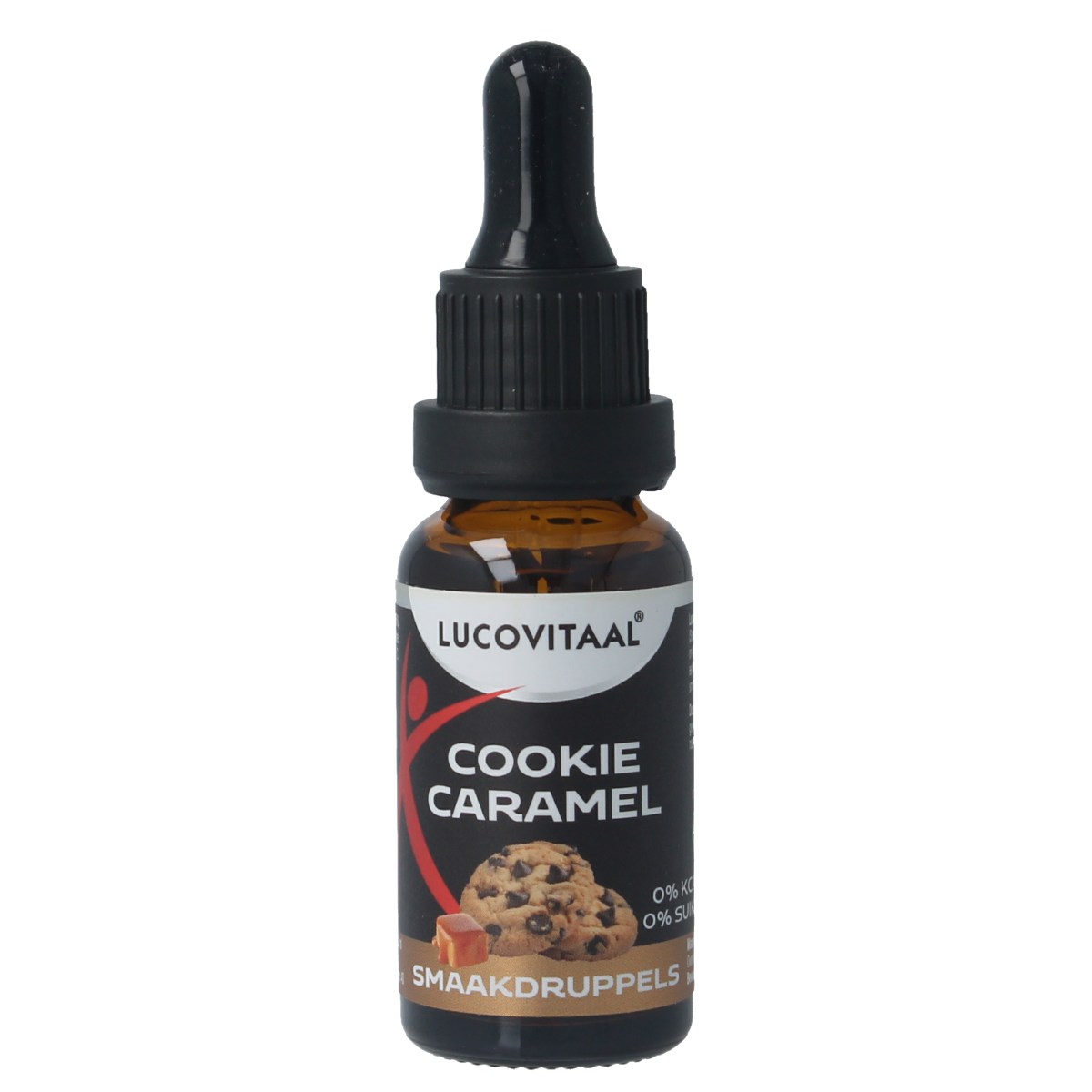 Lucovitaal Smaak druppels cookie caramel 20.00 Milliliter