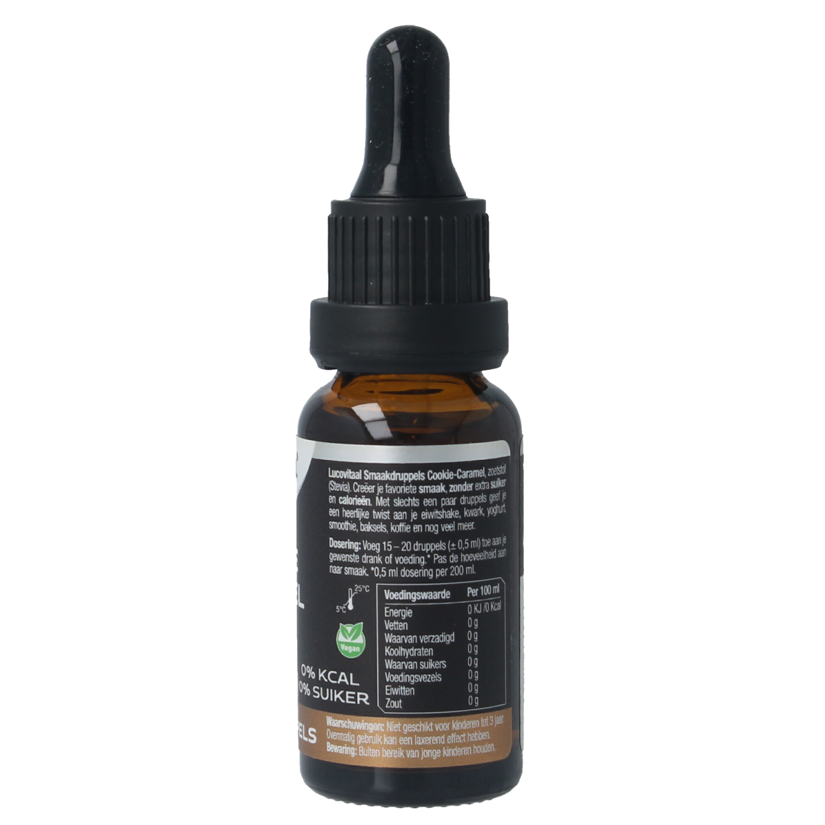 Lucovitaal Smaak druppels cookie caramel 20.00 Milliliter