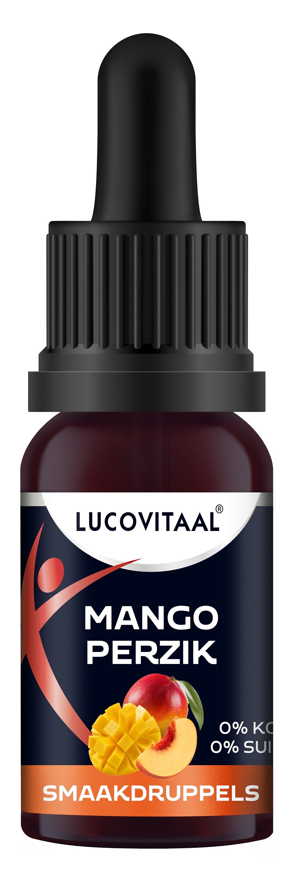 Lucovitaal Smaak druppels mango perzik 20.00 Milliliter