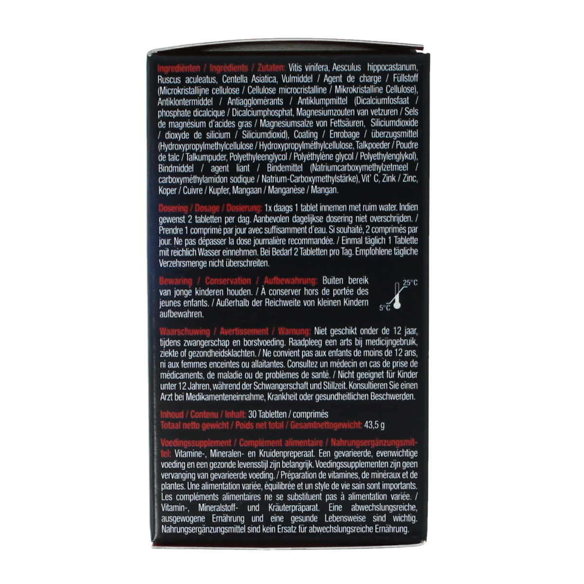 Lucovitaal Benen & Aderen complex 30.00 Tabletten