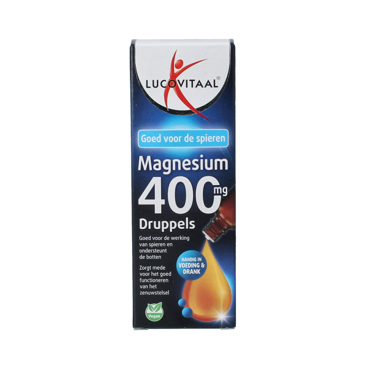 Lucovitaal Magnesium 400mg druppels 50.00 Milliliter