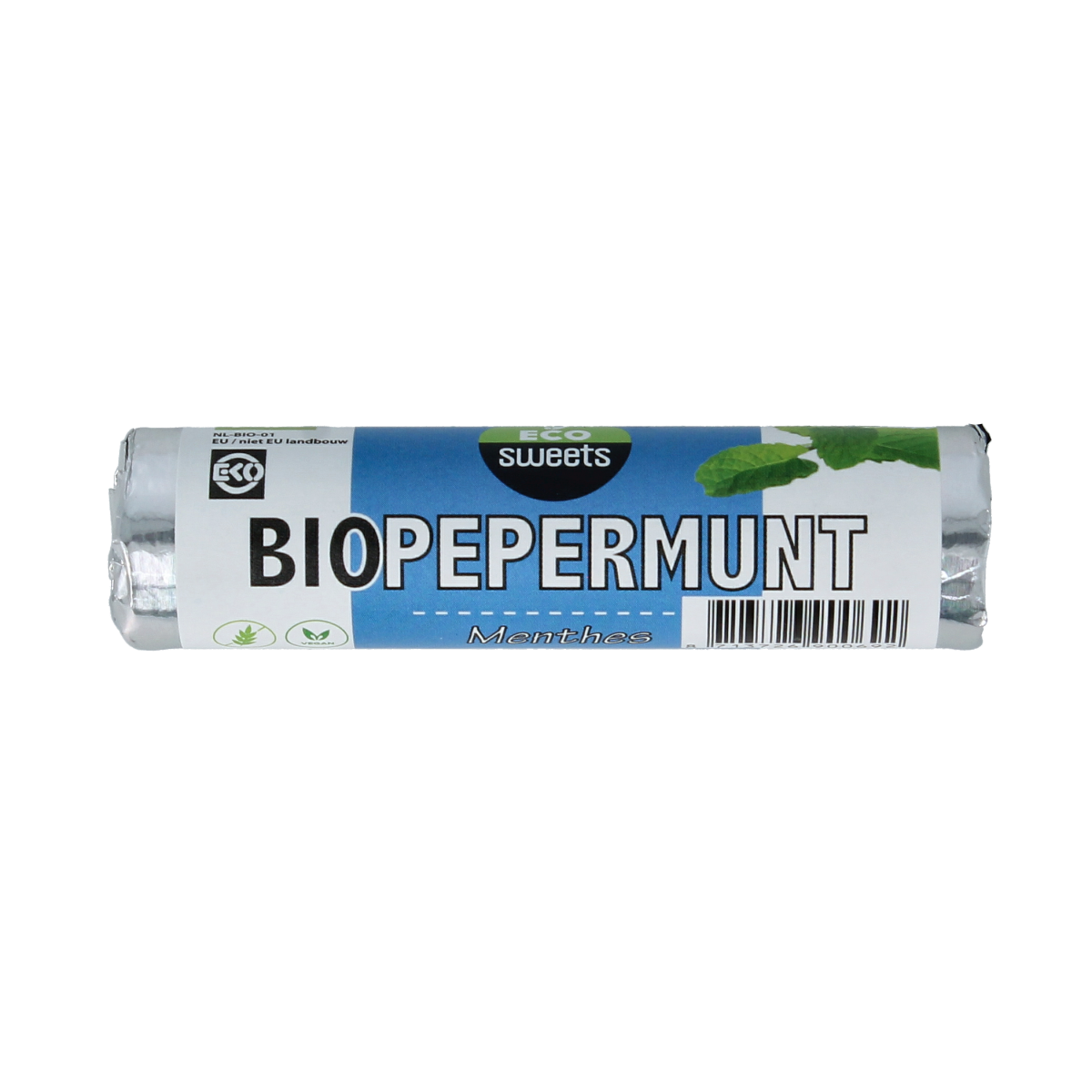 Eco Sweets Pepermuntrolletjes bio 21.00 Gram