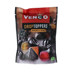 Venco Droptoppers zacht zoet 225.00 Gram