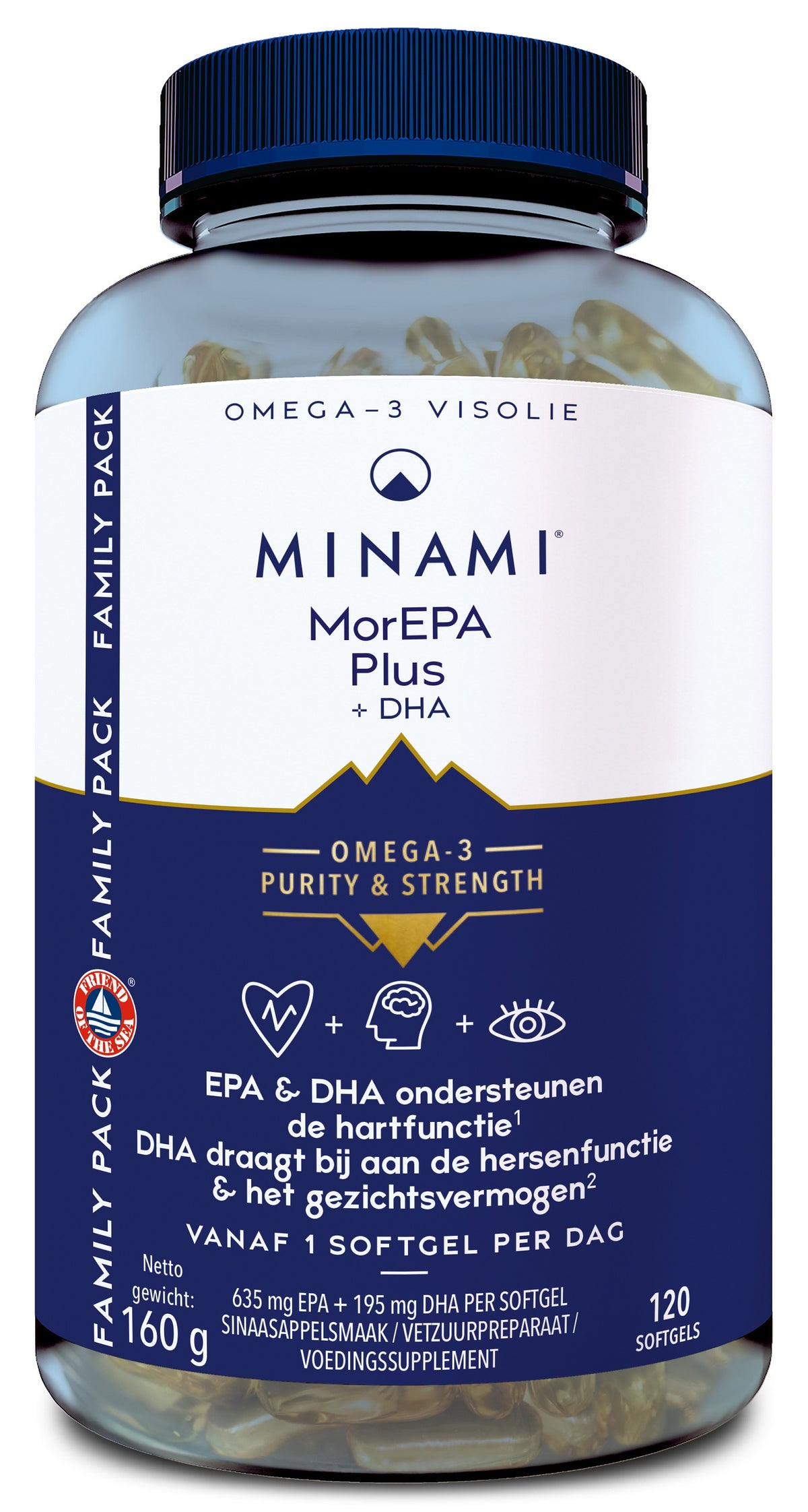 Minami MorEPA plus 120.00 Softgels