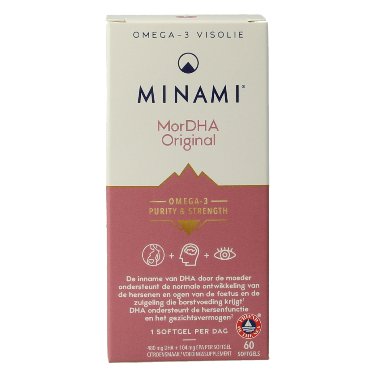 Minami MorDHA original citroensmaak 60.00 Softgels
