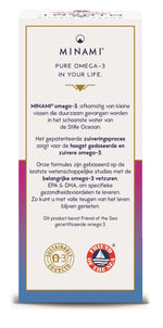 Minami EPA+DHA liquid kids + vitamine D3 100.00 Milliliter