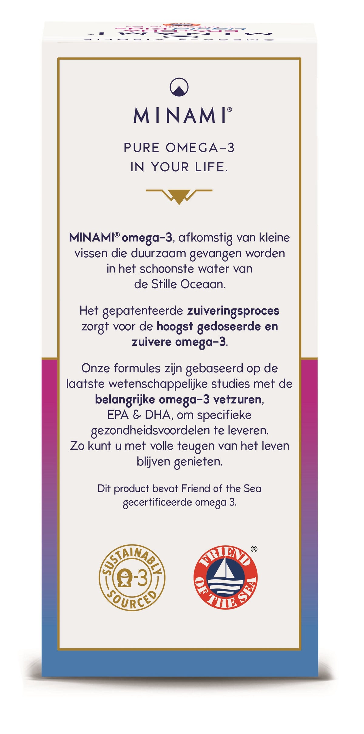 Minami EPA+DHA liquid kids + vitamine D3 100.00 Milliliter