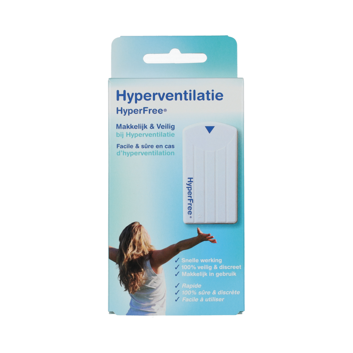 Hyperfree Tegen hyperventilatie 1.00 Stuks