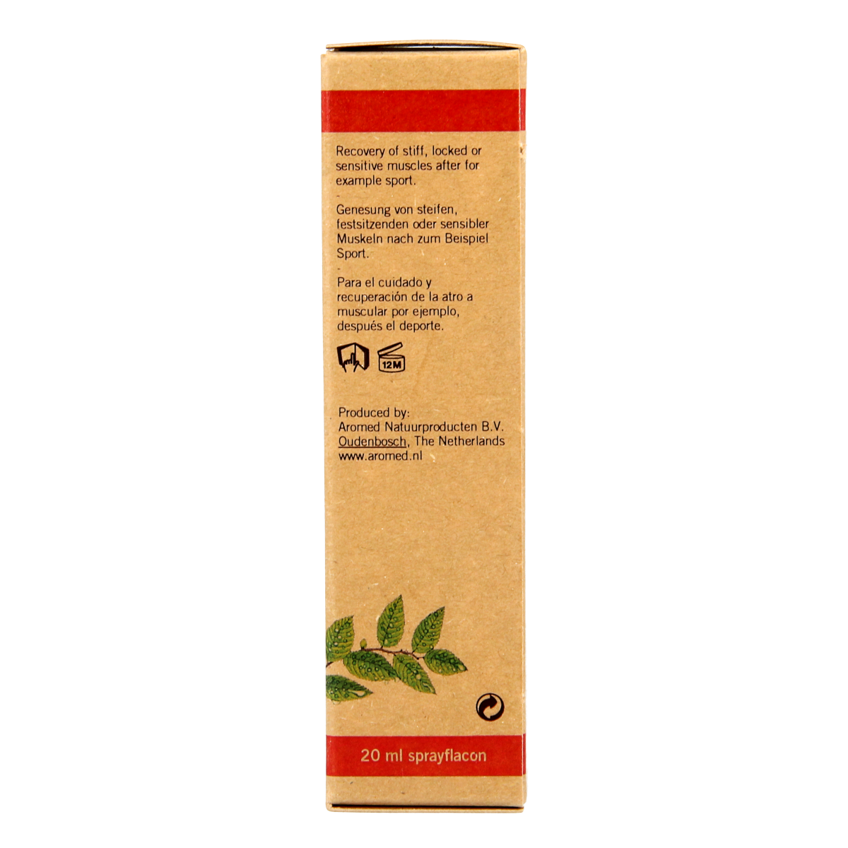 Aromed Shanghan-Lun spierolie spray 20.00 Milliliter