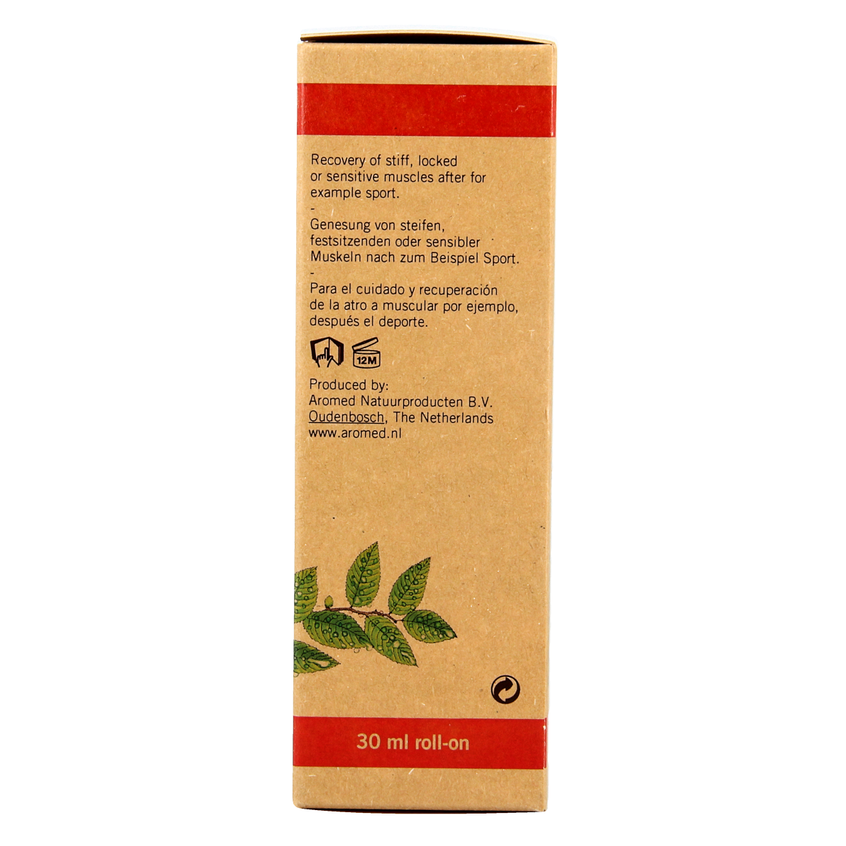 Aromed Shanghan-Lun spierolie roller 30.00 Milliliter