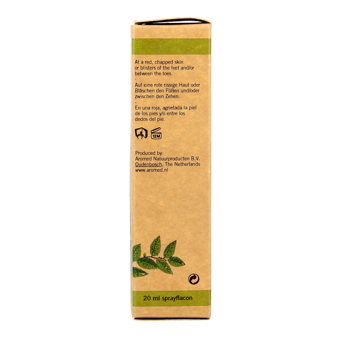 Aromed Dexema derma voetspray 20.00 Milliliter