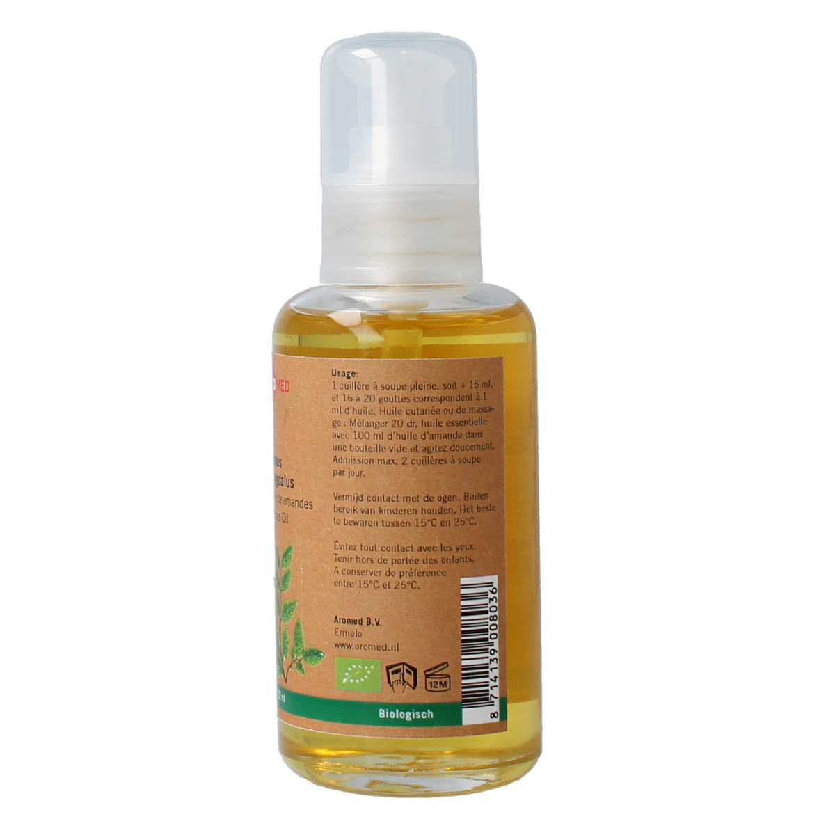 Aromed Amandelolie bio 100.00 Milliliter