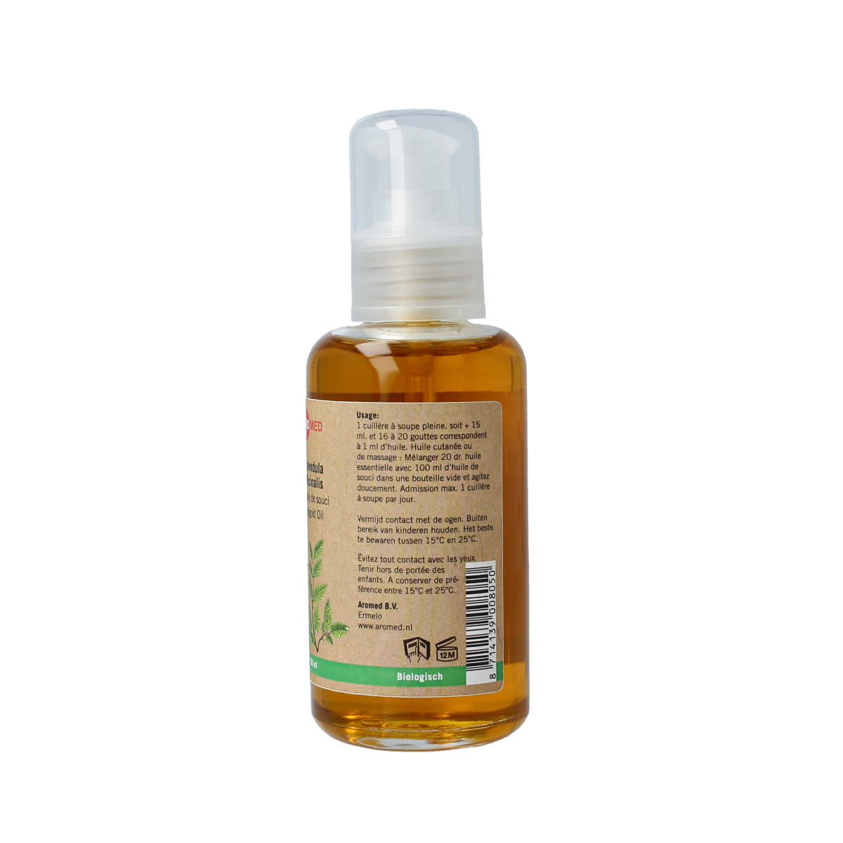Aromed Calendula olie bio 100.00 Milliliter