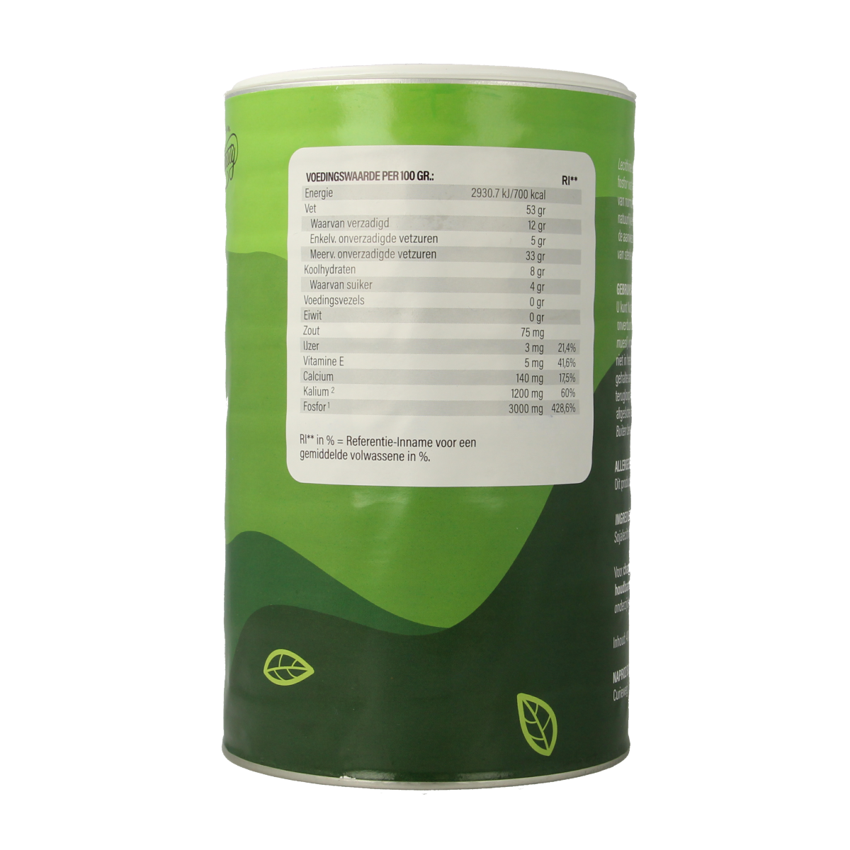 Nutriforce Nutriforce Lecithine granulaat 98% 400.00 Gram