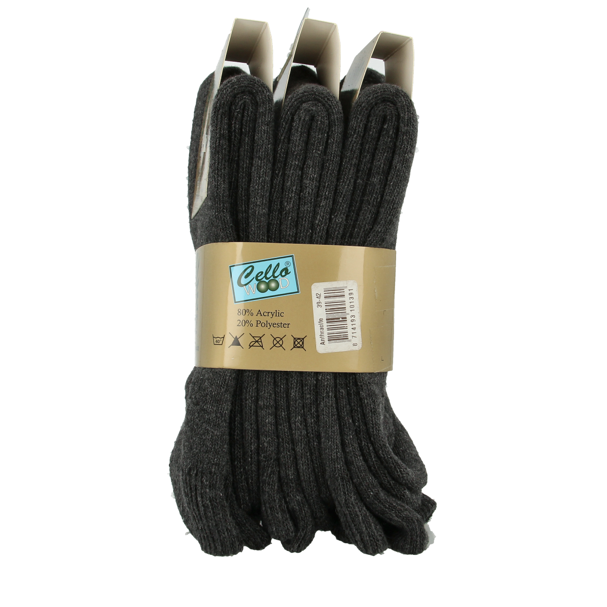 Naproz Thermo sokken grijs maat 39-42  3.00 Paar