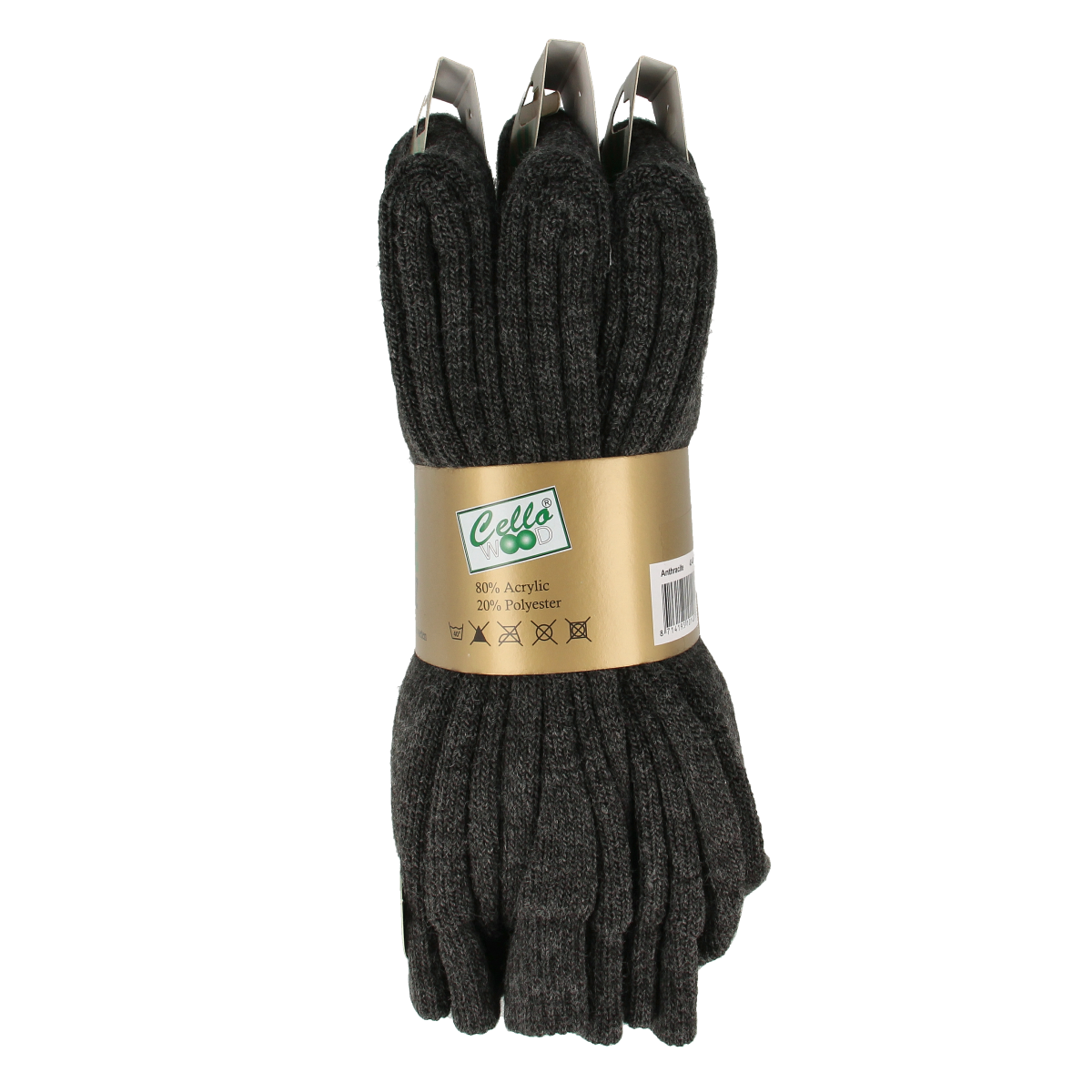 Naproz Thermo sokken grijs maat 43-46  3.00 Paar