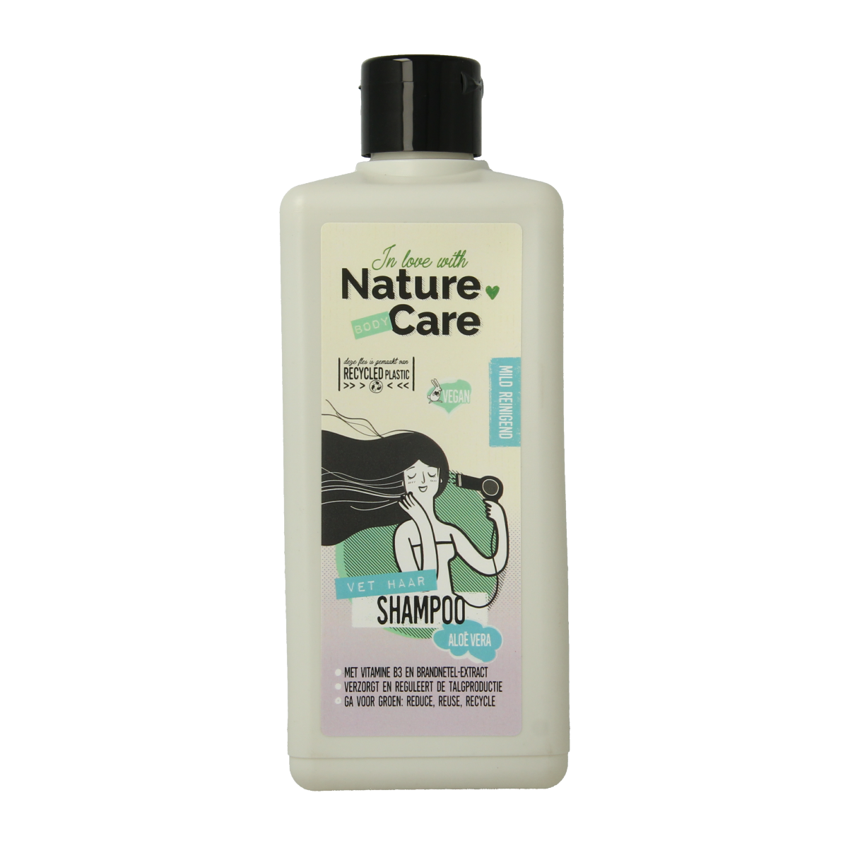Nature Care Shampoo vet haar  500.00 Milliliter