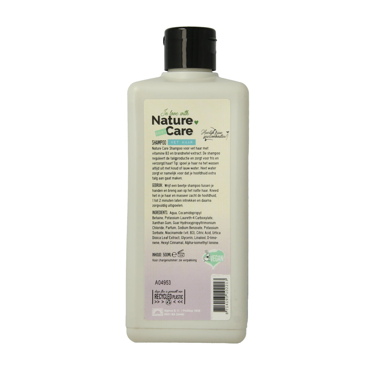 Nature Care Shampoo vet haar  500.00 Milliliter