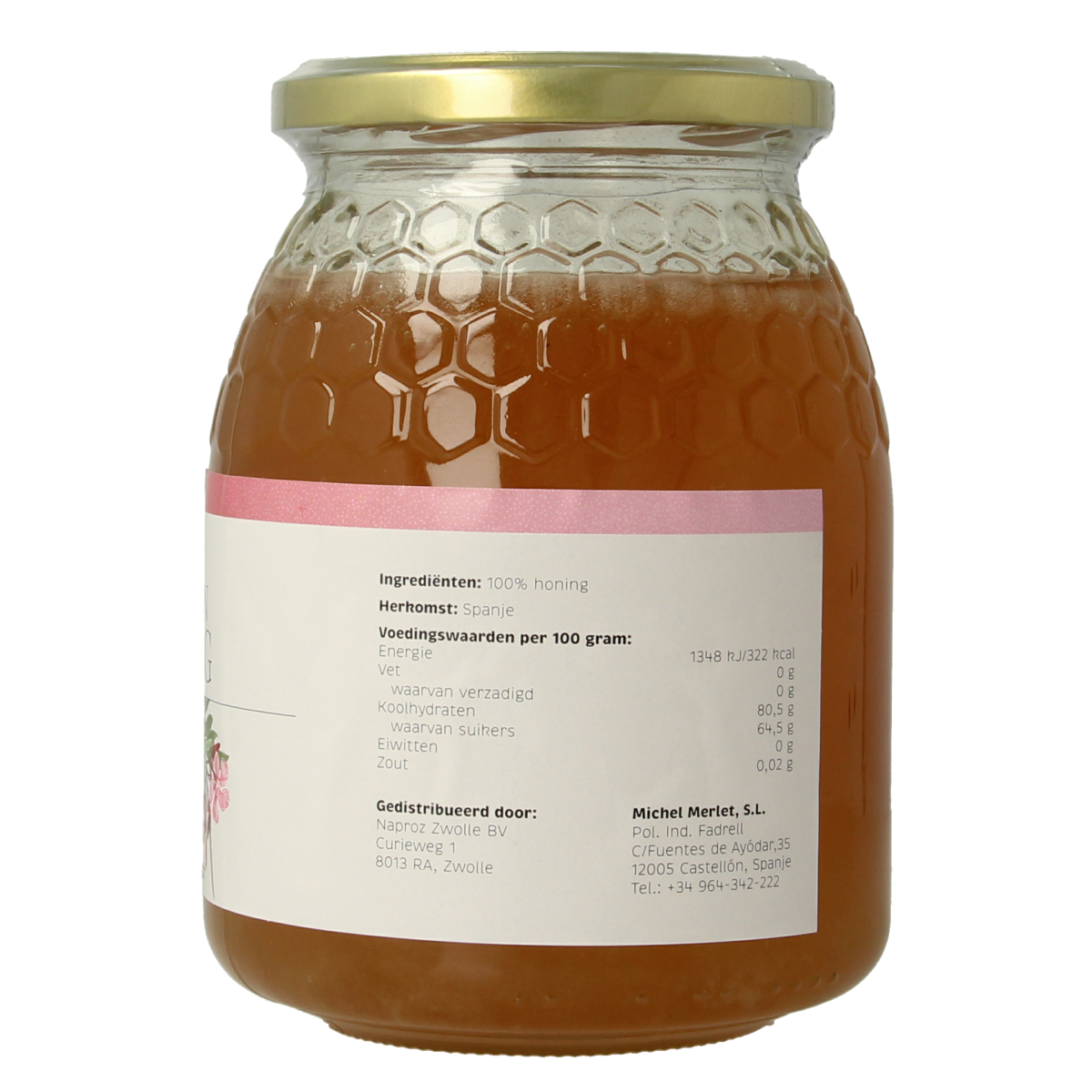 Michel Merlet Bloemenhoning Spaans  900.00 Gram