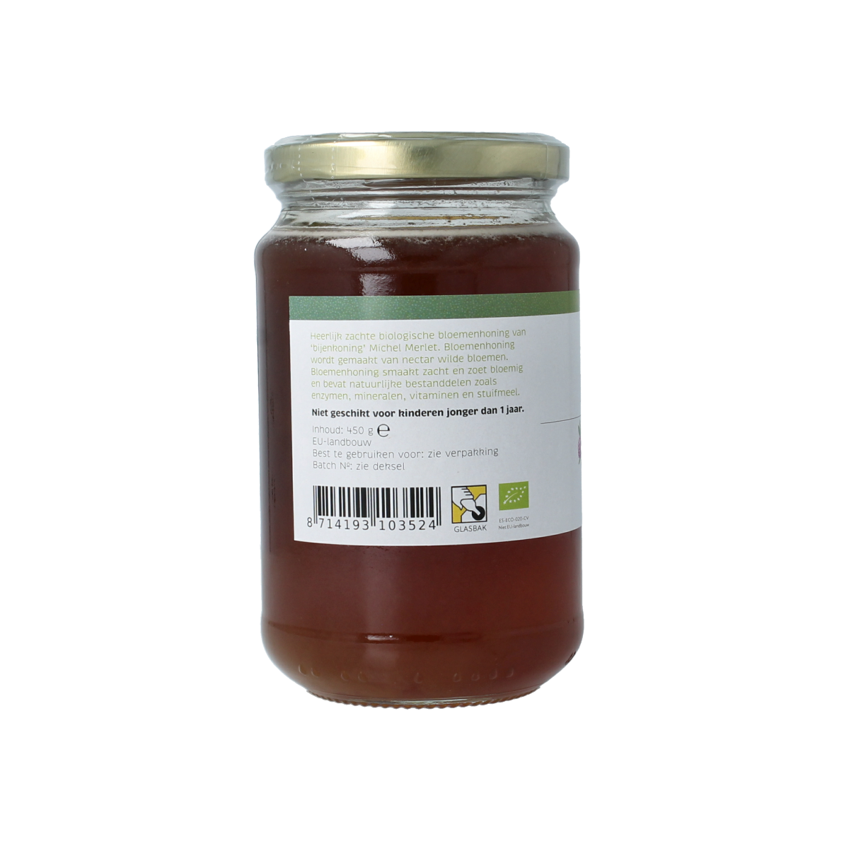 Michel Merlet Bloemenhoning bio  450.00 Gram