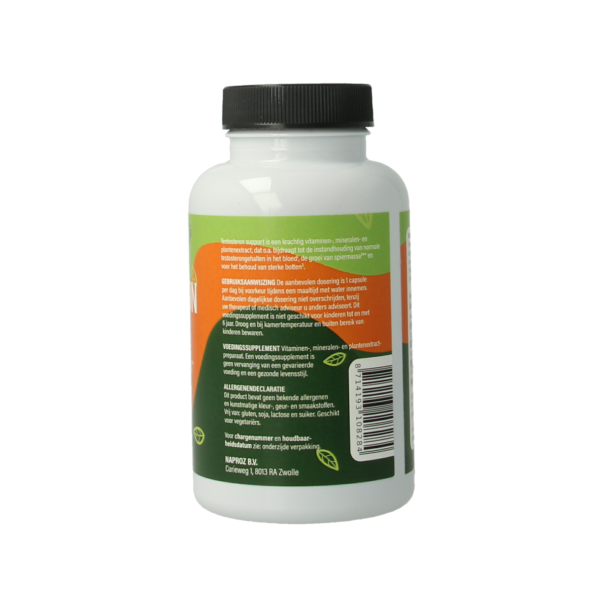 Nutriforce Testosteron support 60.00 Vegetarische capsules