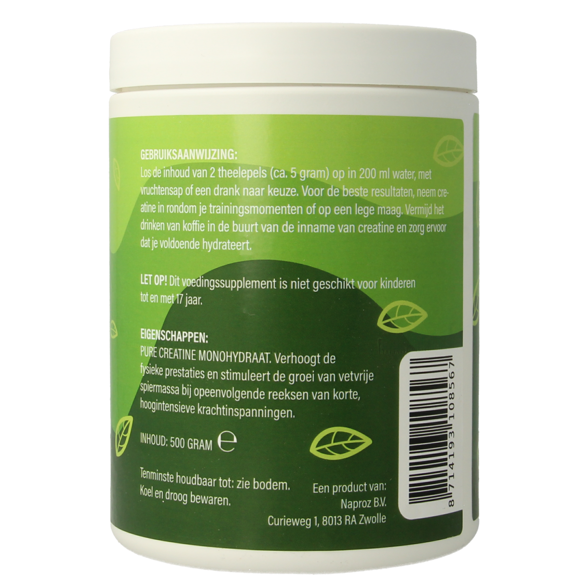 Nutriforce Creatine 500.00 Gram