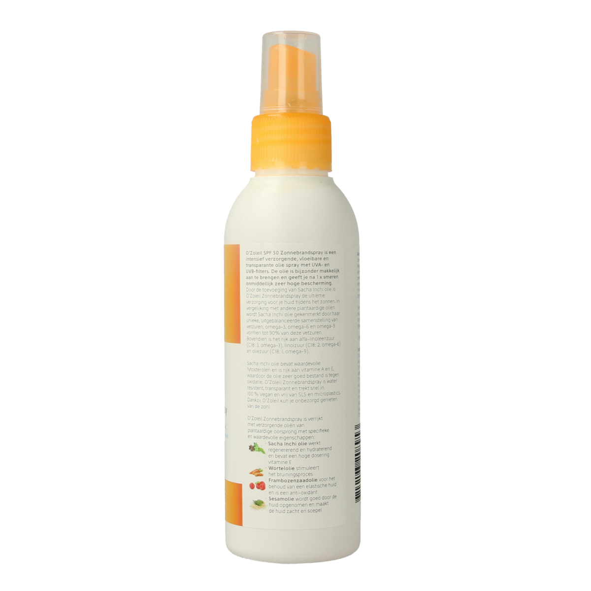 O' Zoleil Zonnebrandspray SPF50 125.00 Milliliter