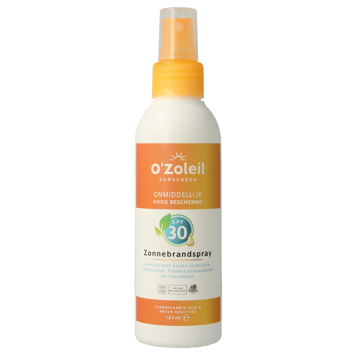 O' Zoleil Zonnebrandspray SPF30 125.00 Milliliter