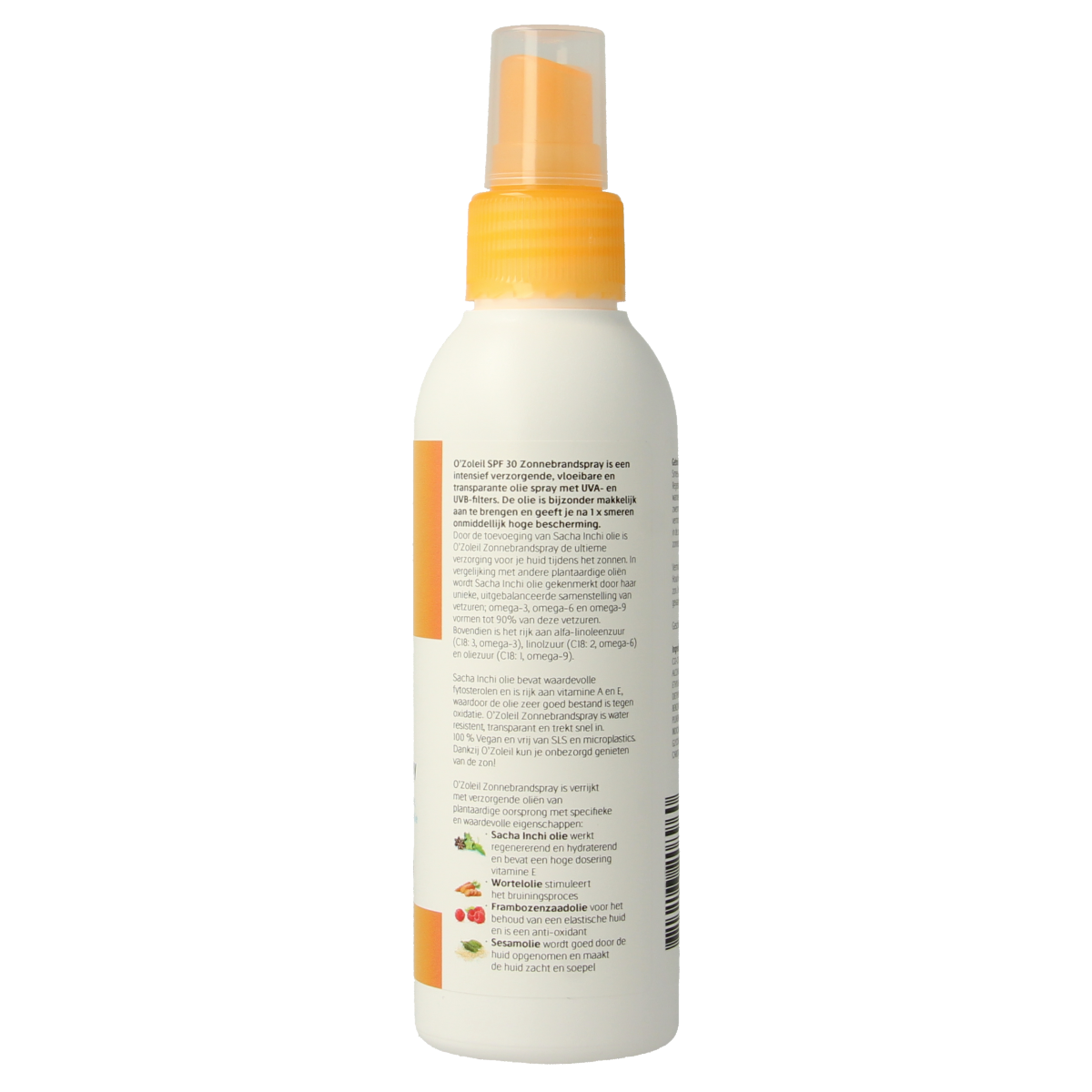 O' Zoleil Zonnebrandspray SPF30 125.00 Milliliter