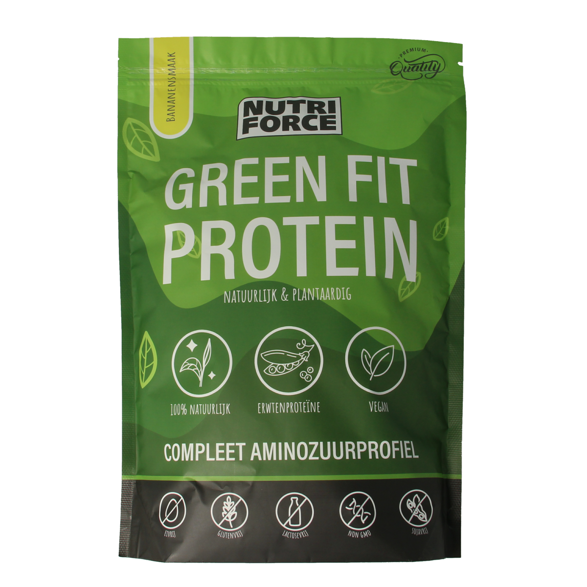 Nutriforce Green fit protein banaan 700.00 Gram
