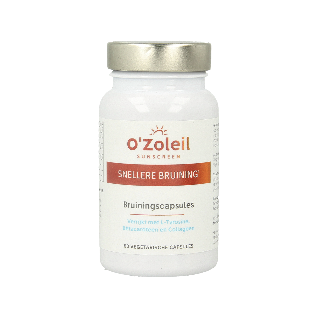 O' Zoleil Bruinings capsules 60.00 Vegetarische capsules