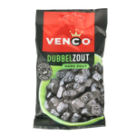 Venco Dubbel zoute drop 120.00 Gram