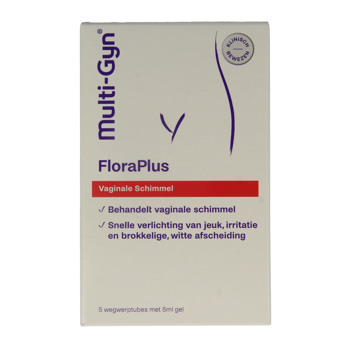 Multi GYN Floraplus tubes 5.00 Stuks