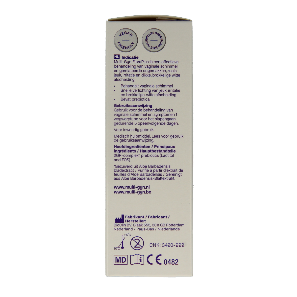 Multi GYN Floraplus tubes 5.00 Stuks